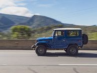 The FJ Company - 1982 FJ40 356568 Medium Blue - Outdoors Test